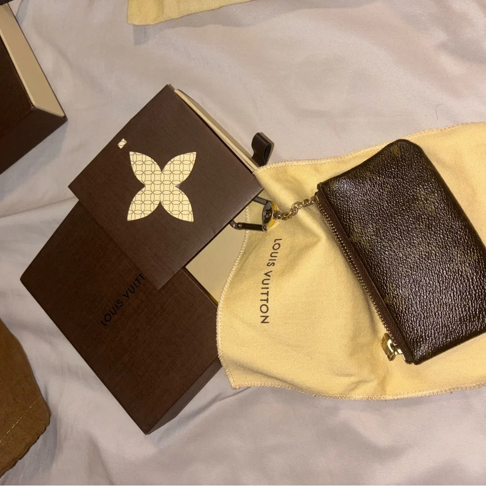 Louis Vuitton Brown Monogram coin pouch - Picture 2 of 5